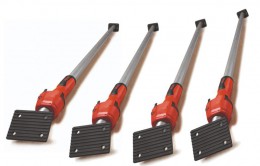Bessey STE370 One Handed 2070-3700mm Telescopic Drywall Support With Pump Action (4 Pack) £278.36